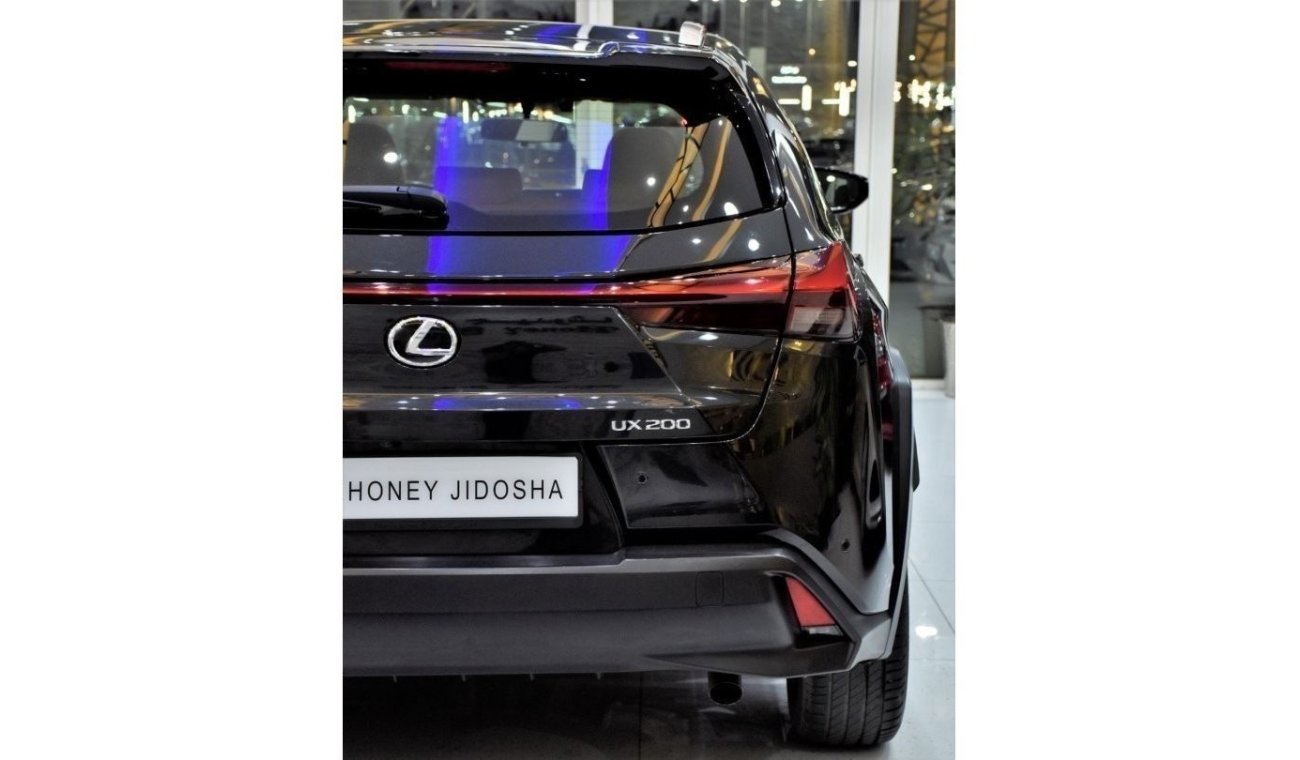 لكزس UX 200 EXCELLENT DEAL for our Lexus UX200 ( 2020 Model ) in Black Color GCC Specs