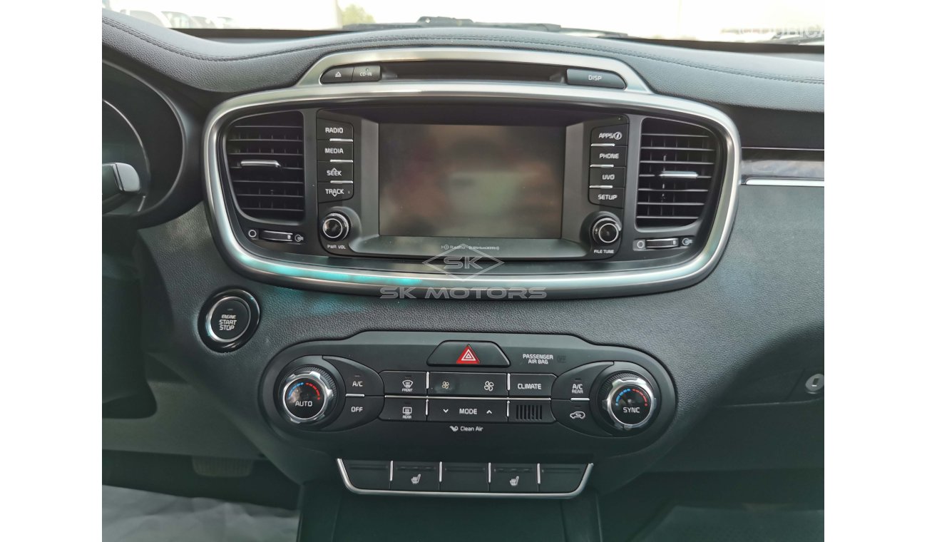 Kia Sorento 3.3L, 18" Rims, Front Power Seat, DVD, Rear Camera, Leather Seats, Rear A/C, Drive Mode (LOT # 779)