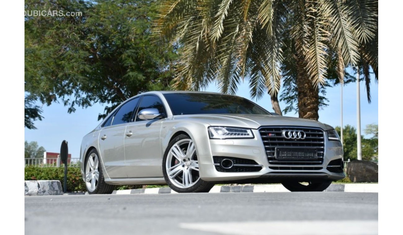 Audi S8 RAMADAN OFFER 2015 - FULL OPTION - WARRANTY - BANK LOAN 0 DOWNPAYMENT