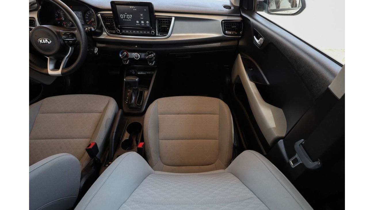 Kia Rio Kia Rio 2021 GCC under Agency Warranty with Flexible Down-Payment.