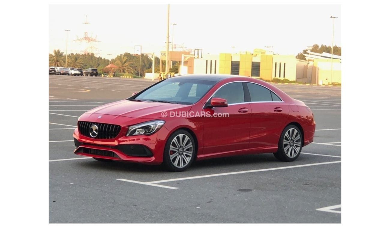 Mercedes-Benz CLA 250 Sport MODEL 2018 CAR PREFECT CONDITION INSIDE AND OUTSIDE FULL OPTION PANORAMIC ROOF LEATHER SEATS B