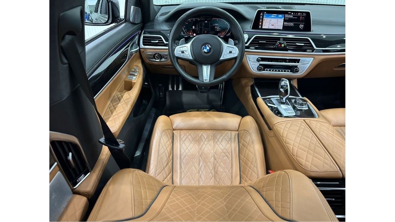 بي أم دبليو 750Li 2020 BMW 750Li XDrive MasterClass, OCT 2024 BMW Warranty + Service Contract, GCC