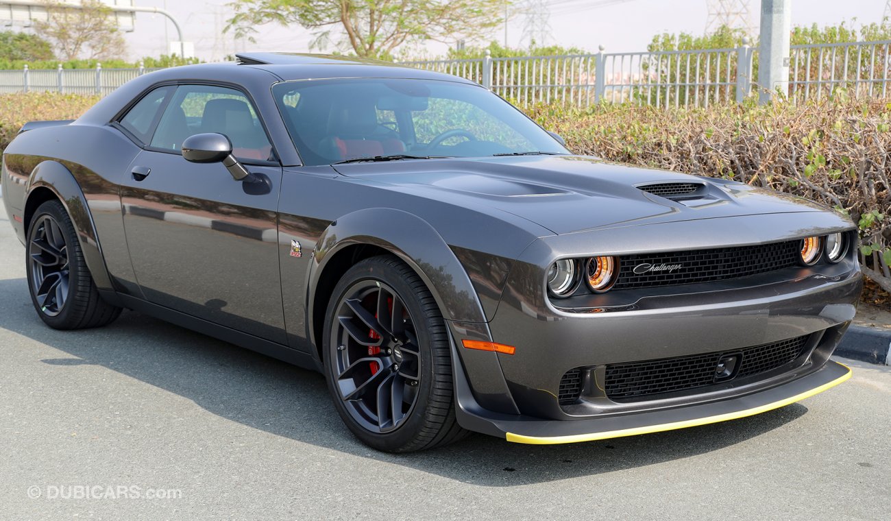 Dodge Challenger 2020 Scatpack, WIDEBODY, Carbon Edition, 6.4 V8 GCC, 0km W/ 3 Yrs or 100K km Warranty