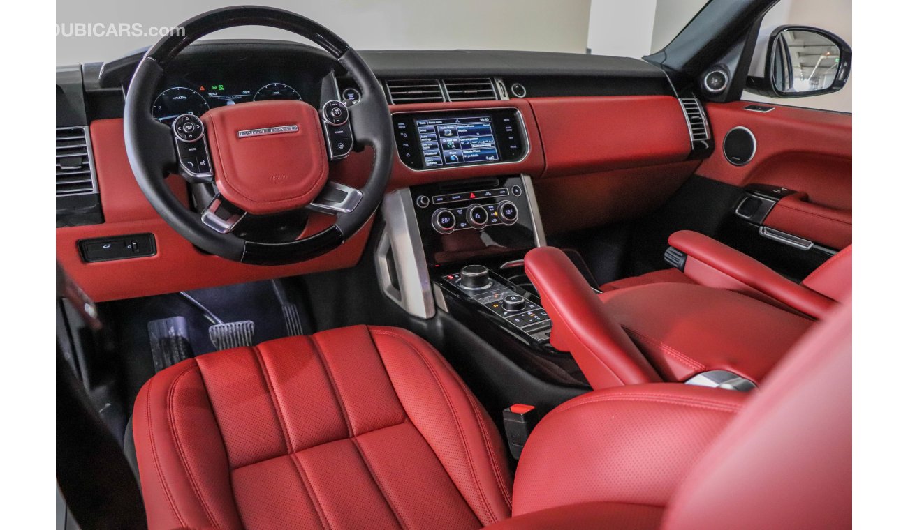 Land Rover Range Rover Vogue HSE 2015 GCC under Warranty with Zero Down-Payment.
