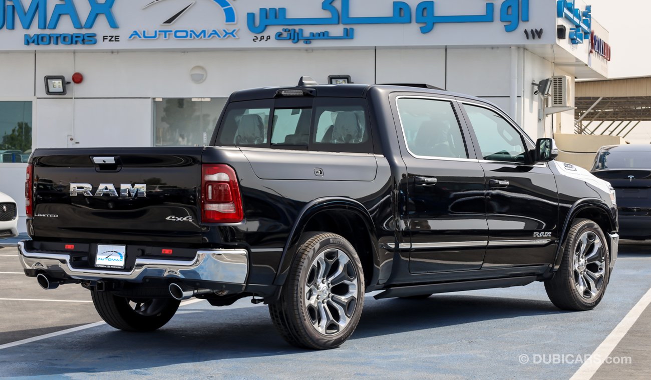 RAM 1500 1500 LIMITED CREW CAB 4X4 5.7L V8 HEMI , 2022 , GCC , 0Km , (ONLY FOR EXPORT)