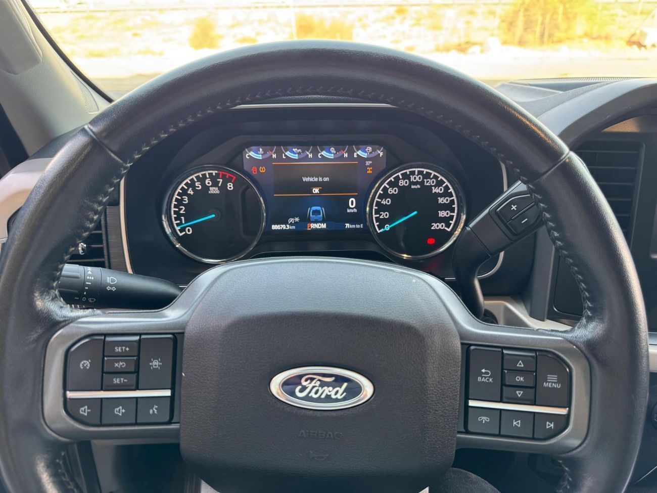 Ford F 150 XLT / 5.0 V8 4X4 / GCC / AGENCY WARRANTY AND SERVICE TILL 2027/ REMOTE START / RAPTOR FACELIFT