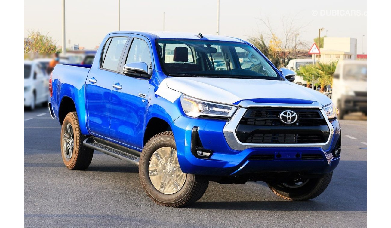 تويوتا هيلوكس 2021 Toyota Hilux 4.0L V6 AT SR5 - Blue | Export Only