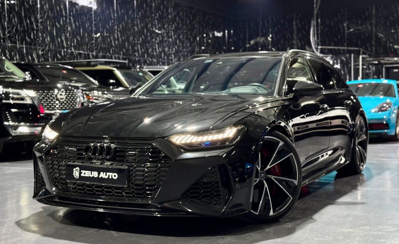 أودي RS6 2023 Audi RS6 Quattro Sportback, Warranty, Fully Loaded, Low Kms, Carbon Fiber Package, 600HP