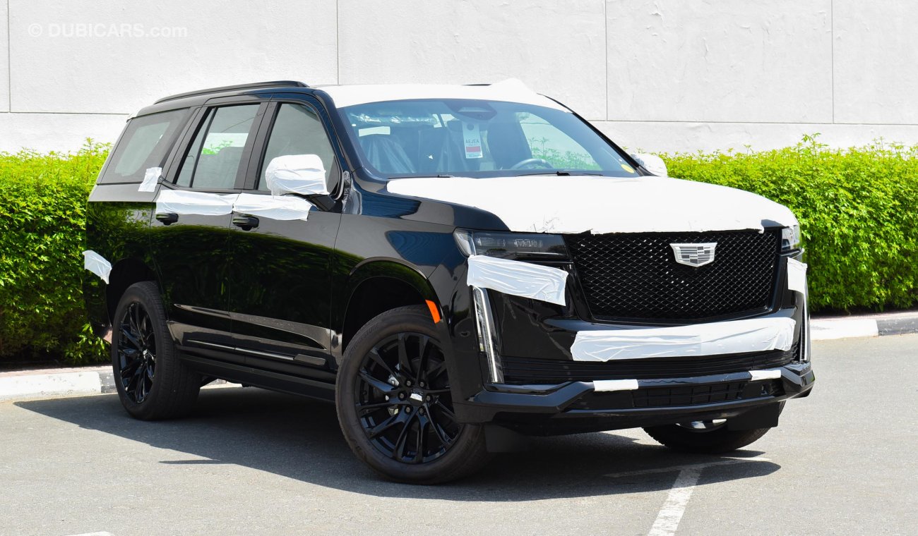 Cadillac Escalade Sports Platinum 6.2L 4WD V8 | Black Edition | GCC Specs | 2022