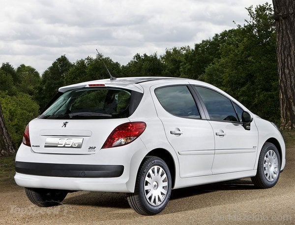 Peugeot 207 exterior - Rear Left Angled