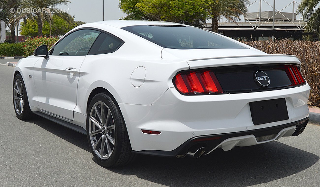 Ford Mustang GT Premium with Recaro and Roush Exhaust System, 5.0 V8 GCC still with Warranty (RAMADAN OFFER)