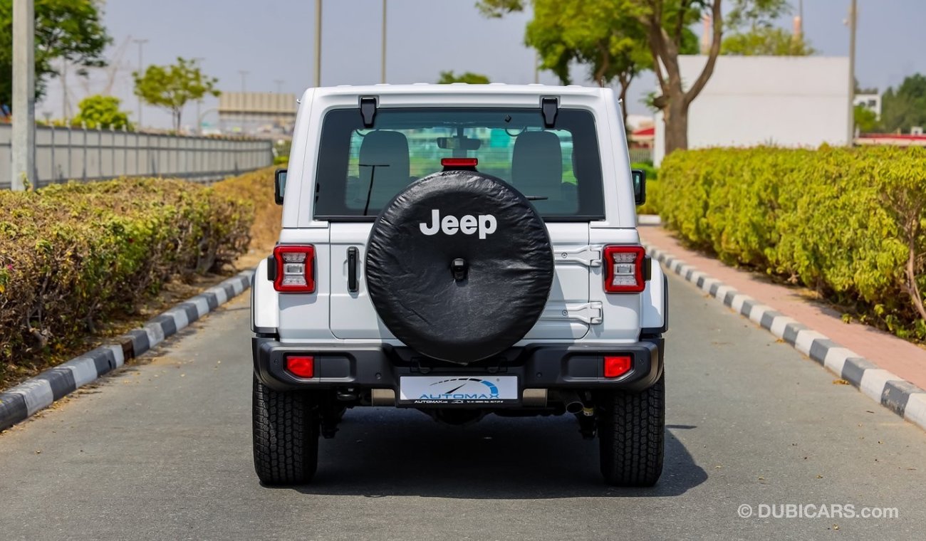 Jeep Wrangler Unlimited Sahara V6 , GCC , 2022 , 0Km , With 3 Yrs or 60K Km WNTY @Official Dealer