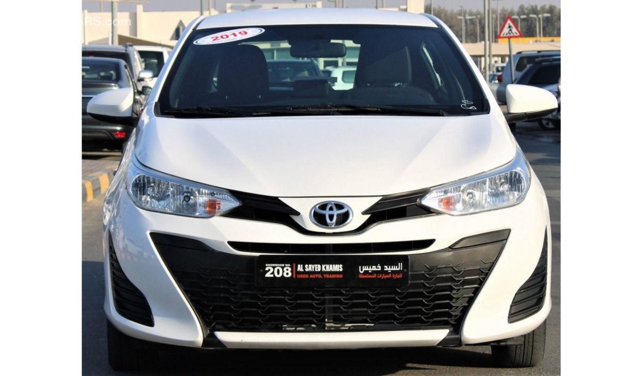 Toyota Yaris Toyota Yaris 2019 in excellent condition without accidents