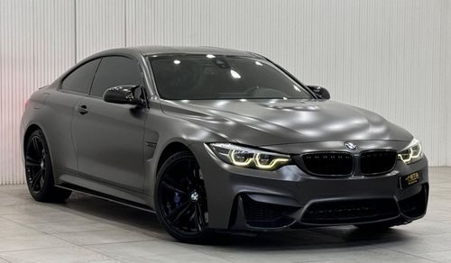 BMW M4 2018 BMW M4 Competition, One Year Warranty, Full Service History, GCC