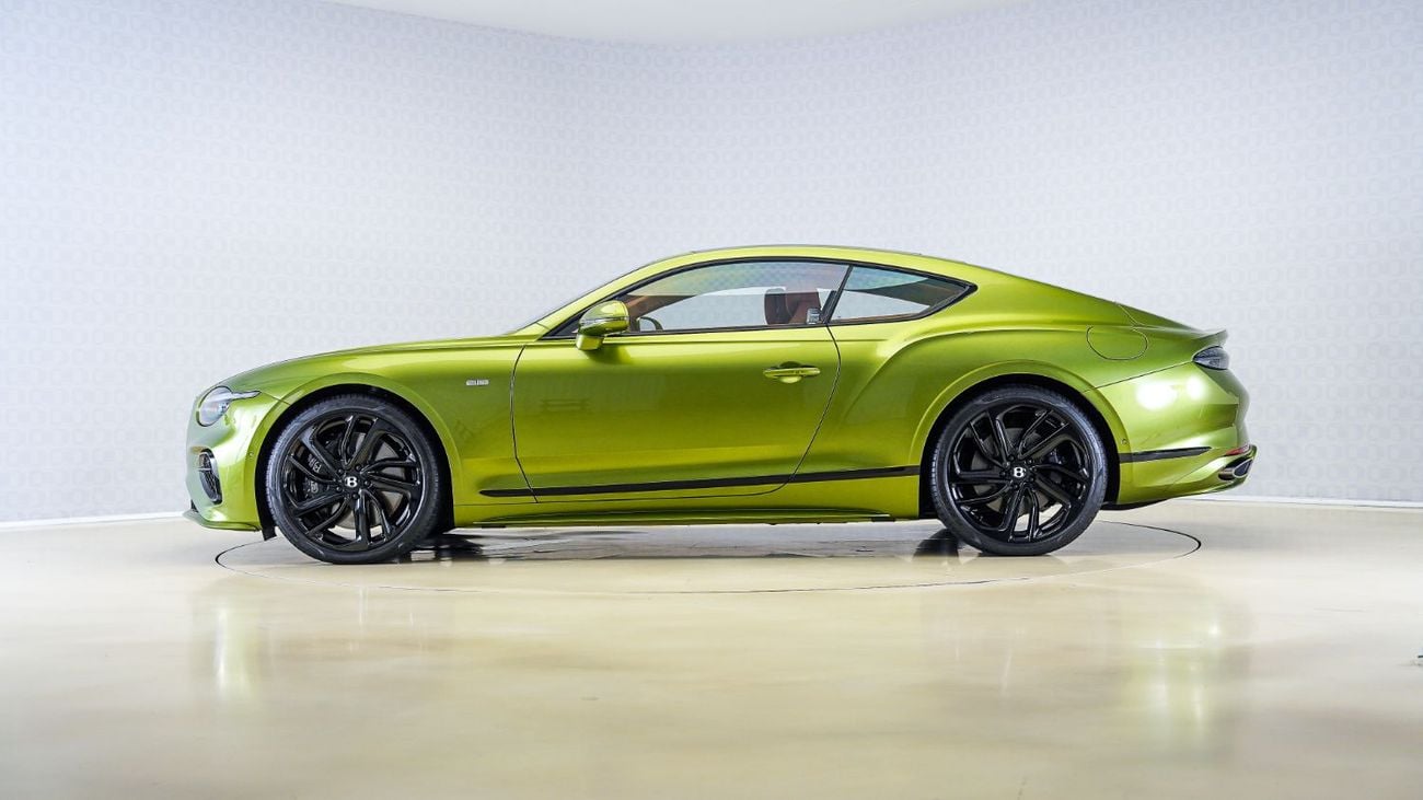 Bentley Continental GT Speed 4.0T (Hybrid) Speed First Edition | AED 23,027 PM | Warranty & Service May 2030 | GCC
