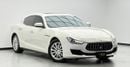Maserati Ghibli 2020 Maserati Ghibli, Warranty, Fully Loaded, Excellent Condition, GCC