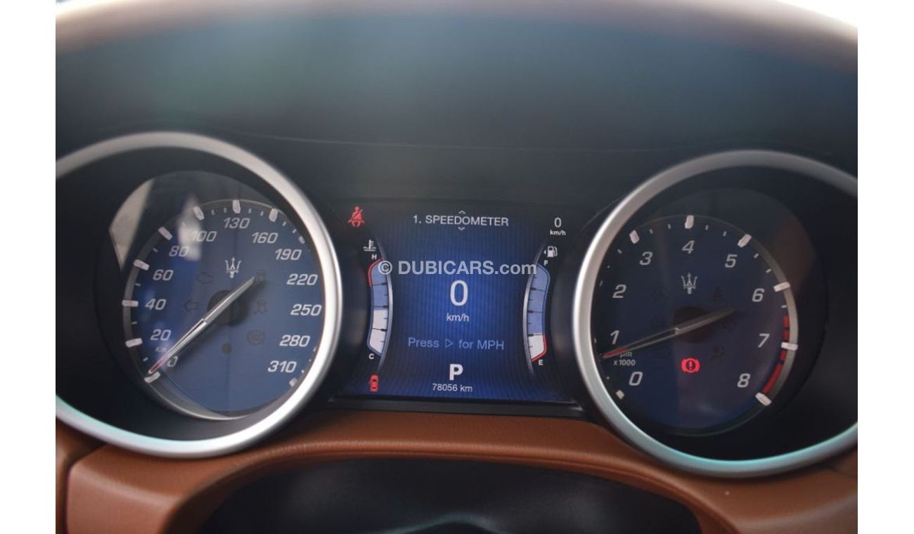 Maserati Ghibli Ghibli - 2015 - V6 - GCC Specs - Immaculate Condition