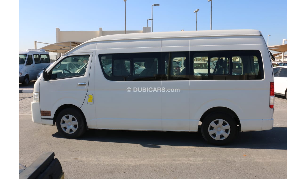 Toyota Hiace TOYOTA HIACE HI ROOF PASSENGER BUS 2014 WITH GCC SPECS