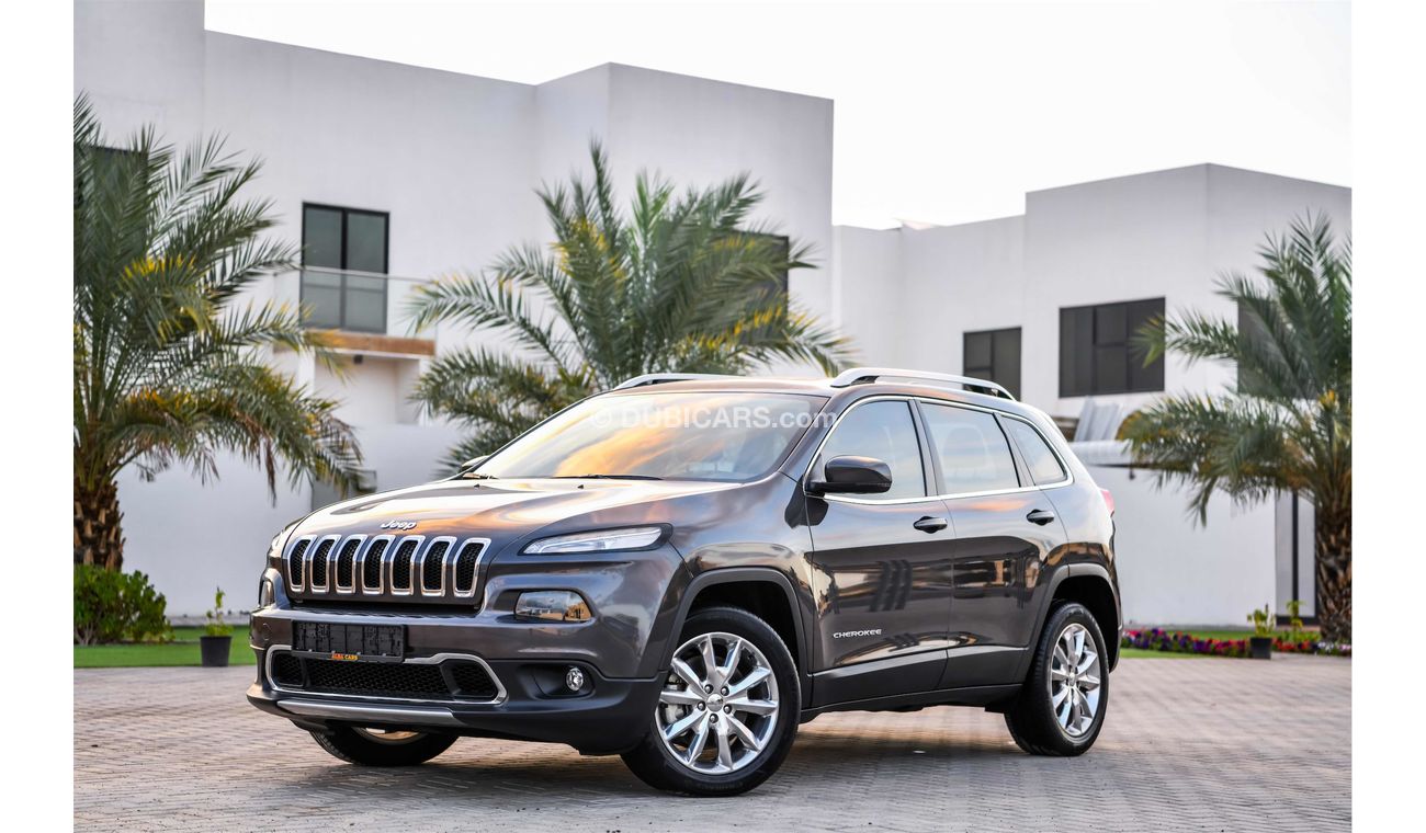 Jeep Cherokee 3.2L V6 Limited - 2016 - 7000 Kms Only! - AED 1,938 PM - 0 Downpayment