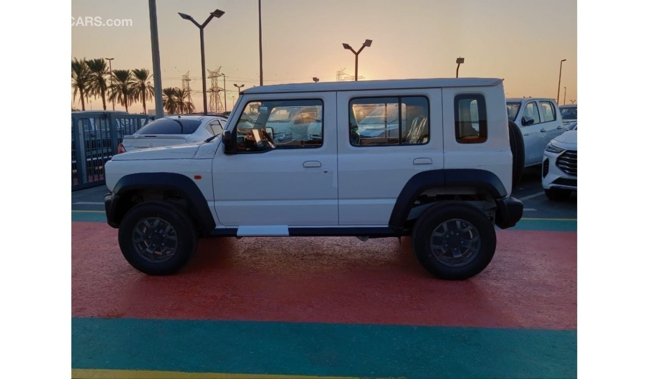 سوزوكي جيمني Suzuki Jimni 2024 GLX 5 doors 1.5L petrol A/T 4X4 white color