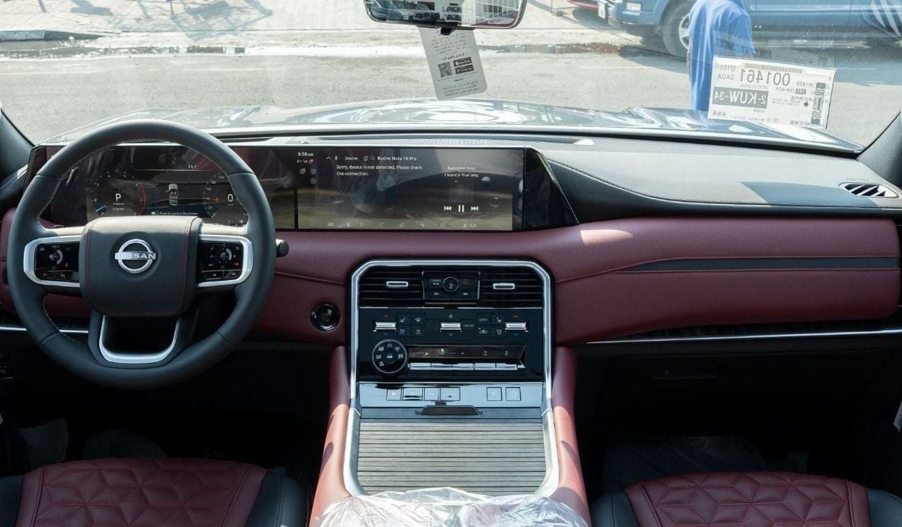 نيسان باترول 2025 Nissan Patrol 3.5L Twin turbo LE Platinum (Silver)