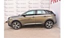 Peugeot 3008 GCC AGENCY WARRANTY UP TO 2024 OR 100,000KM 1.6L ALLURE 2019