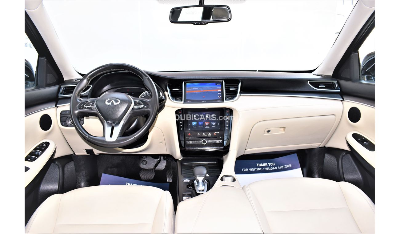 Infiniti QX50 AED 1839 PM | 2.0L TC LUXURY GCC DEALER WARRANTY