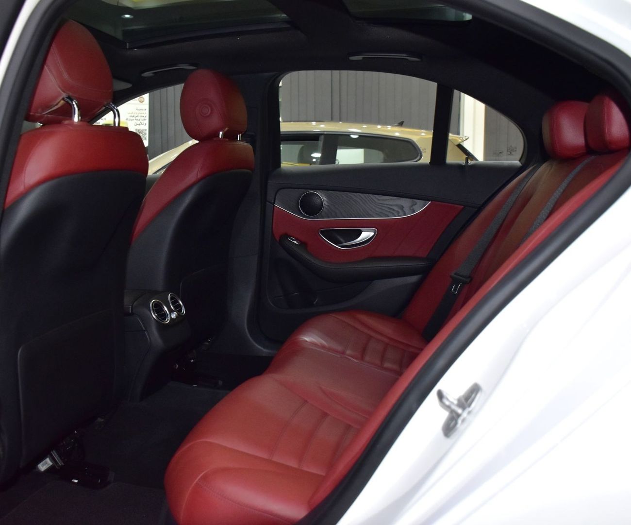 Mercedes-Benz C 200 EXCELLENT DEAL for our Mercedes Benz C200 ( 2015 Model ) in White Color GCC Specs