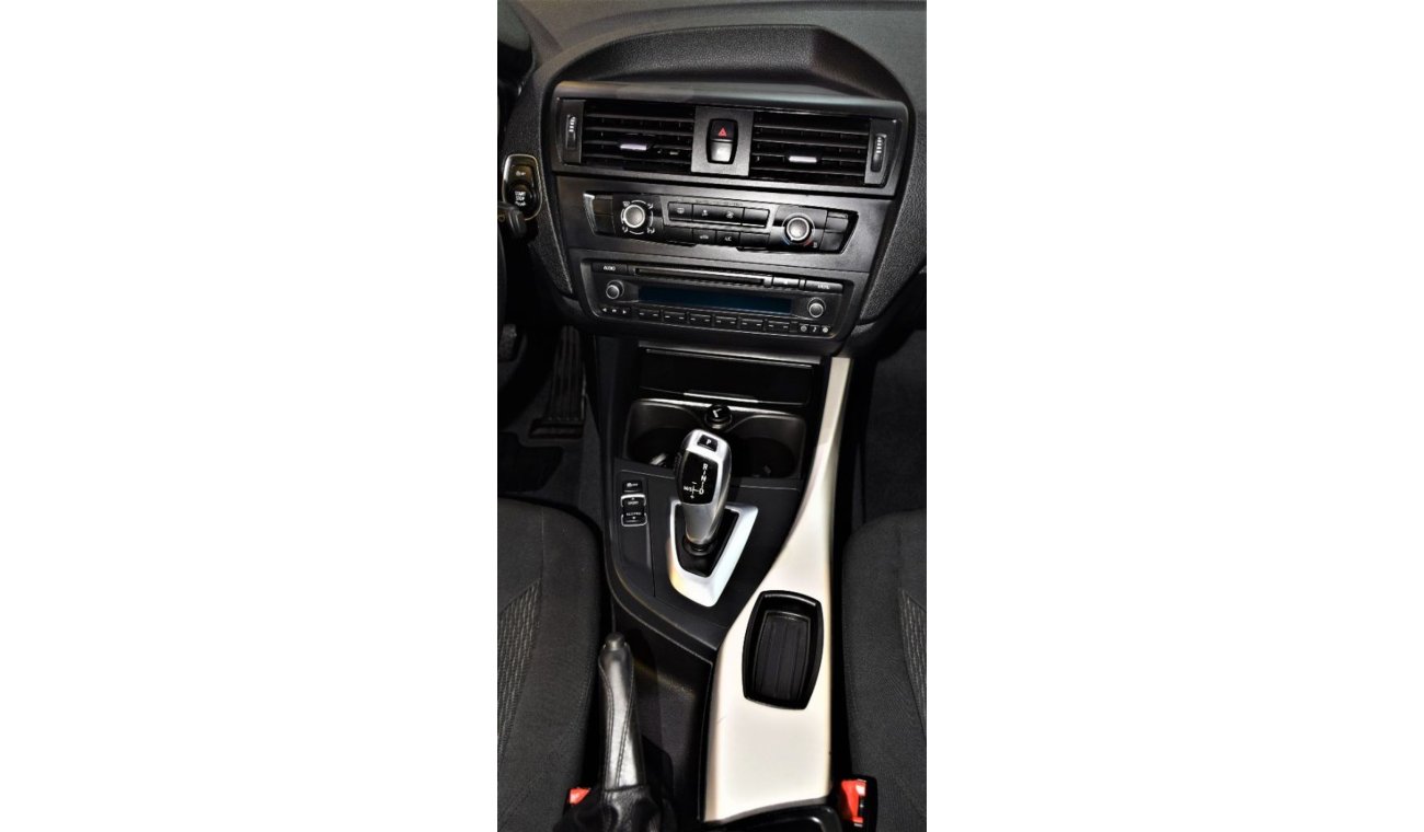 BMW 116i AMAZING BMW 116i 2013 Model!! in Red Color! GCC Specs