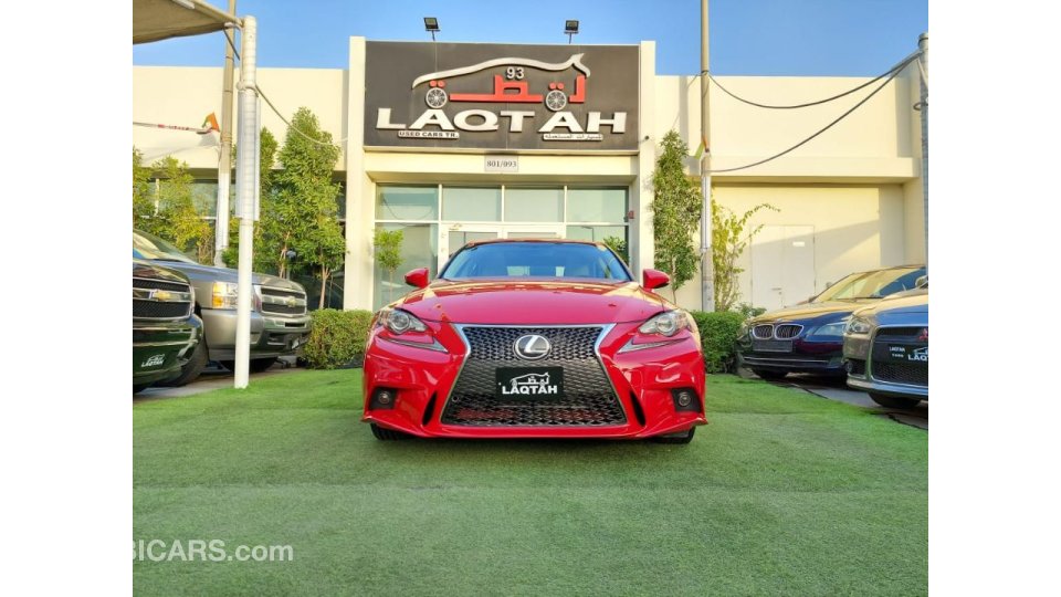 Lexus IS 200 Lexes IS200T MODEL 2016 Red Coulour Number