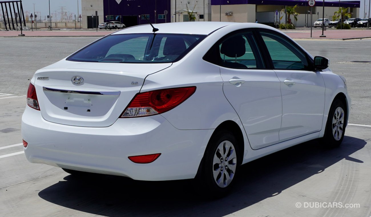 Hyundai Accent Certified Vehicle with Delivery option and warranty;Accent(GCC SPECS) for sale (Code : 63034)