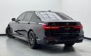 BMW 750Li xDrive 4.4L (530 HP) 2020 BMW 750Li xDrive M-Sport, Full Service History, 1 Year Warranty, GCC