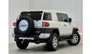 Toyota FJ Cruiser STD 2020 Toyota FJ Cruiser, Full Service History, Warranty, Low kms, GCC Spec