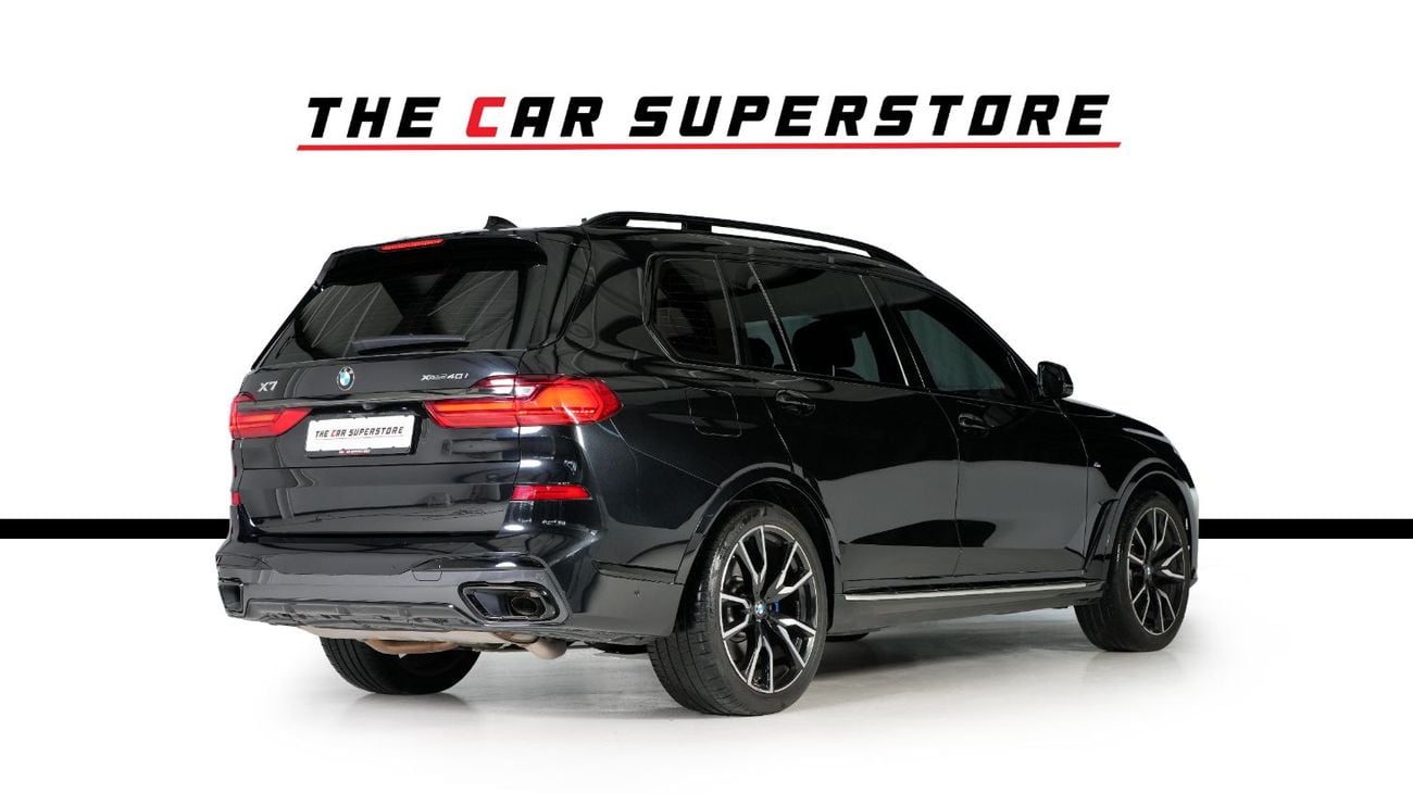 BMW X7 40i M Sport Pure 3.0L (335 HP) GCC-BMW Warranty Until 27/11/2026-7 Seats