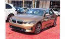 بي أم دبليو 330 I Sport Line 2019 5 years warranty and Service GCC