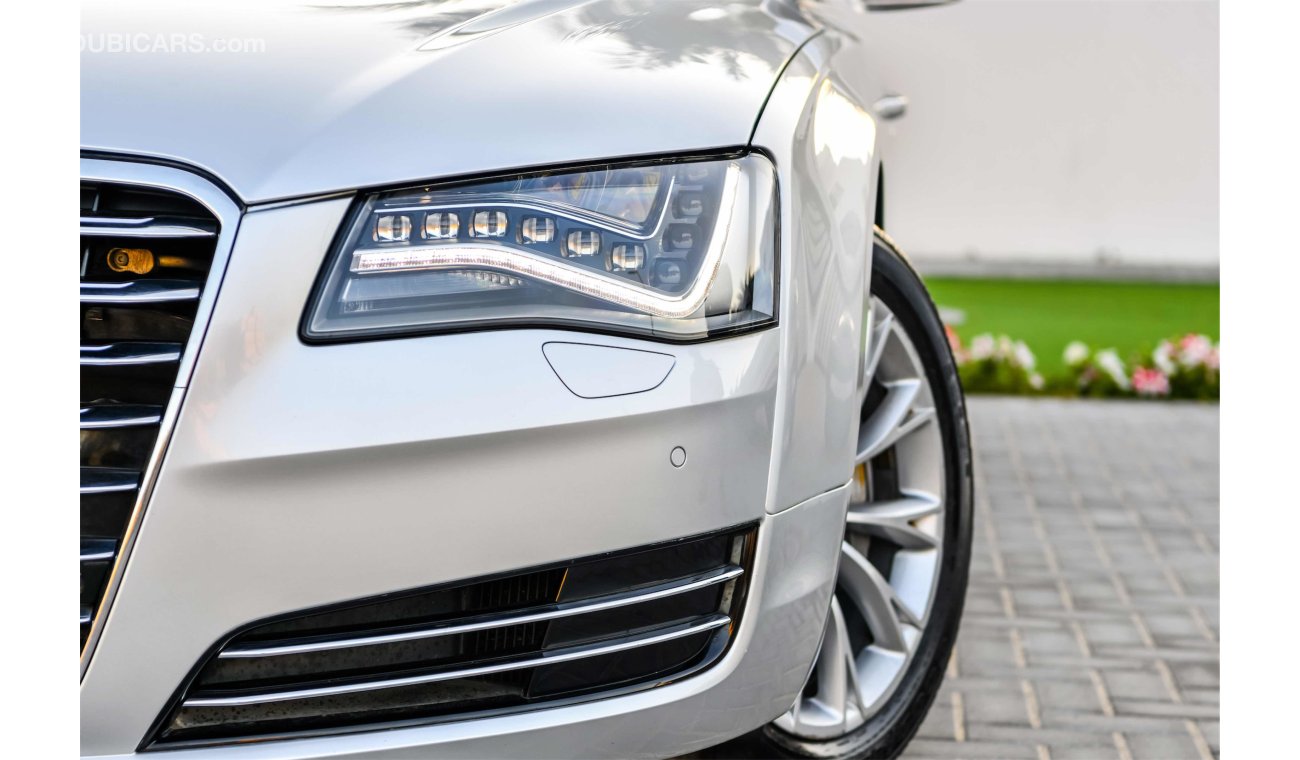 Audi A8 Pristine Condition  - GCC - AED 2,089 Per Month (3 Years) - 0% Downpayment