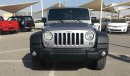 Jeep Wrangler سياره نظيفه جدا بدون حوادث صبغة وكاله ضمان شاسيه جير وماكينه