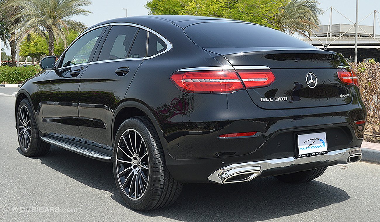 Mercedes-Benz GLC 300 4Matic 2019, 2.0L I4-Turbo GCC, 0km w/ 2 Years Unlimited Mileage Dealer Warranty (RAMADAN OFFER)