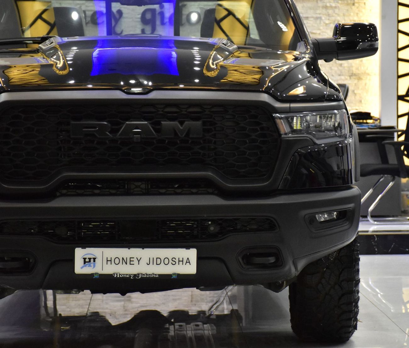 رام 1500 EXCELLENT DEAL for our Dodge Ram Rebel 4x4 ( 2025 Model ) in Black Color GCC Specs