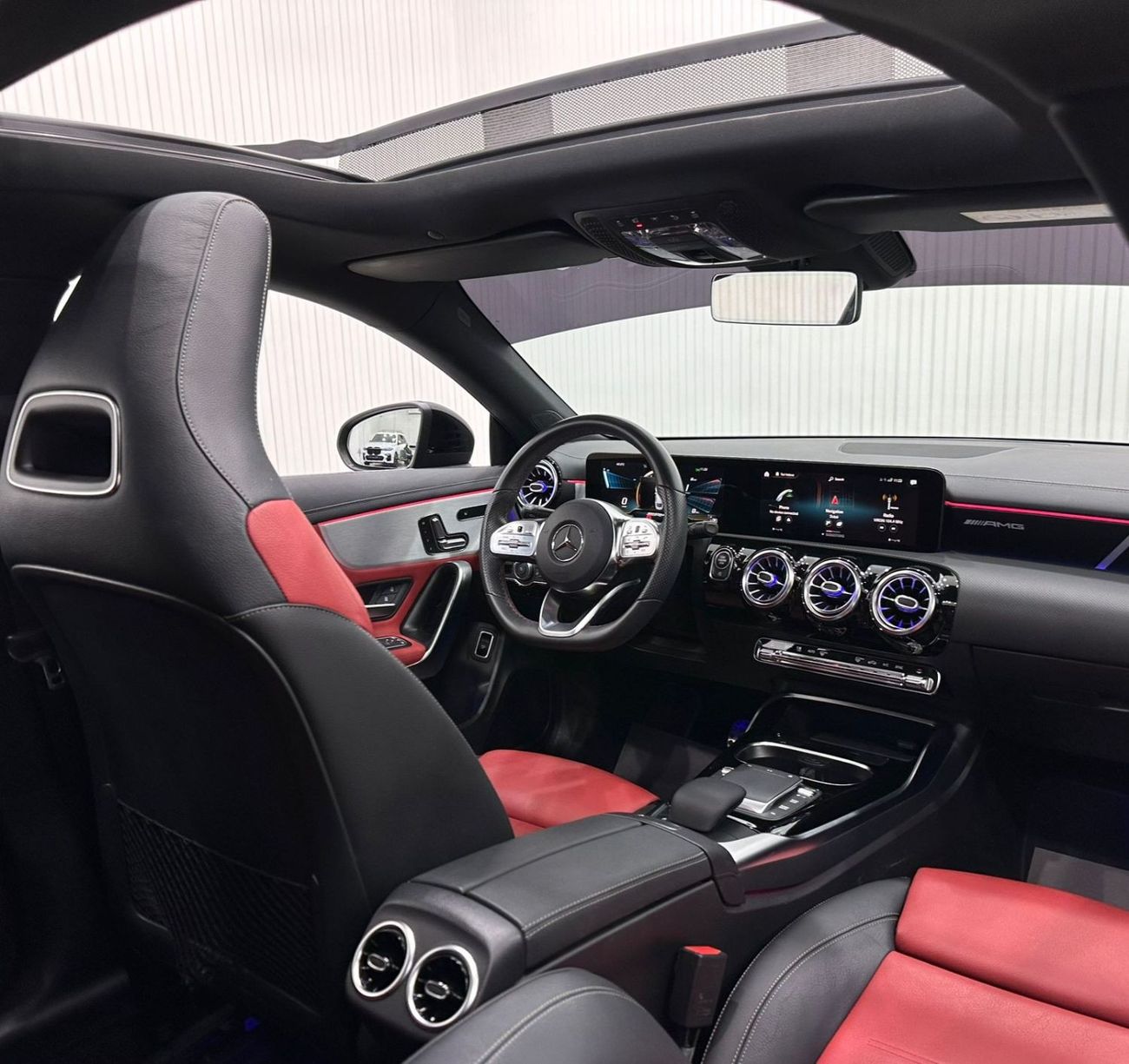 Mercedes-Benz CLA 35 AMG 2021 Mercedes CLA35, March 2026 Gargash Warranty + March 2025 Gargash Service Contract, GCC