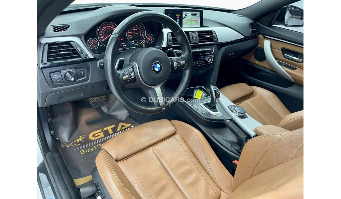 BMW 430i 2017 BMW 430i Gran Coupe M-Sport, January 2024 BMW Warranty + Service Package, Low Kms, GCC