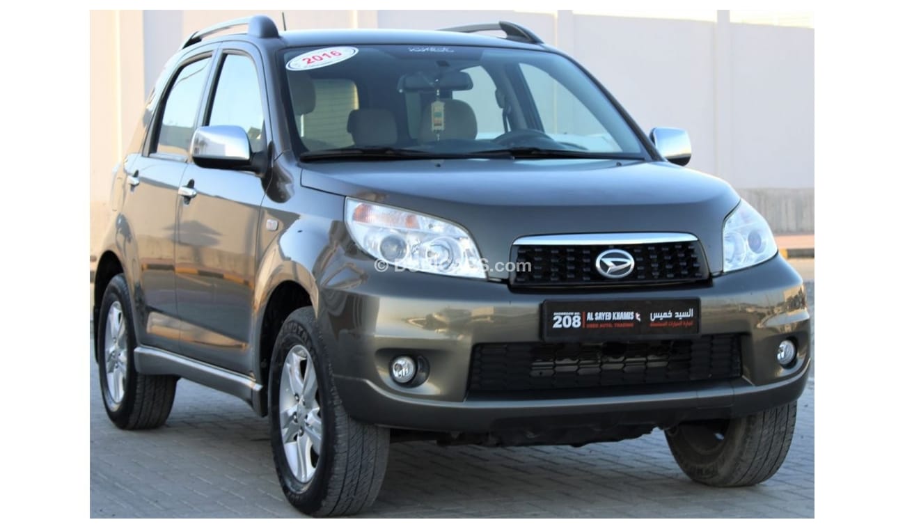 Daihatsu Terios Daihatsu Terios 2016 GCC in excellent condition without accidents, very clean from  inside and outsi