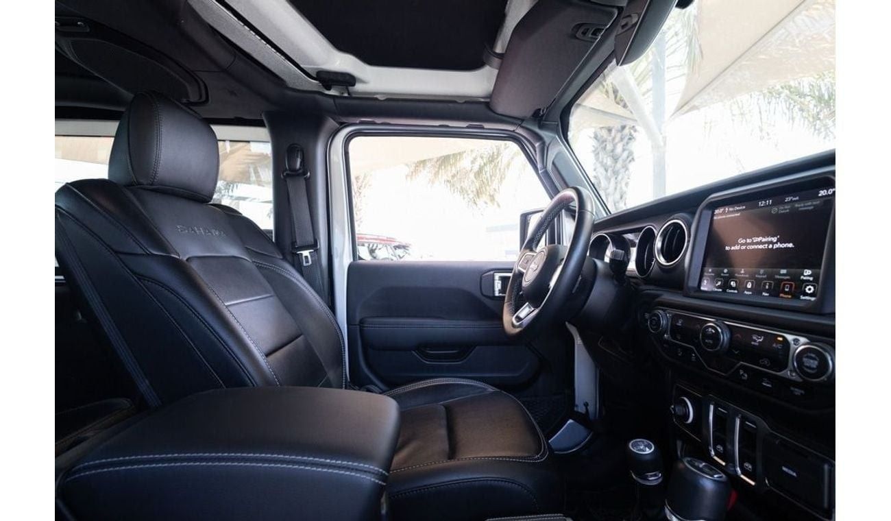 جيب رانجلر Sahara 3.6L A/T (5 Seater) Jeep Wrangler Sahara 2022 GCC under Agency Warranty with Flexible Down-Pa