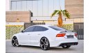 أودي RS7 4.0L V8 | 3,505 P.M | 0% Downpayment | Full Option | Perfect Condition