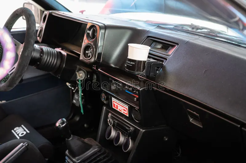 Toyota AE86 interior - Cockpit