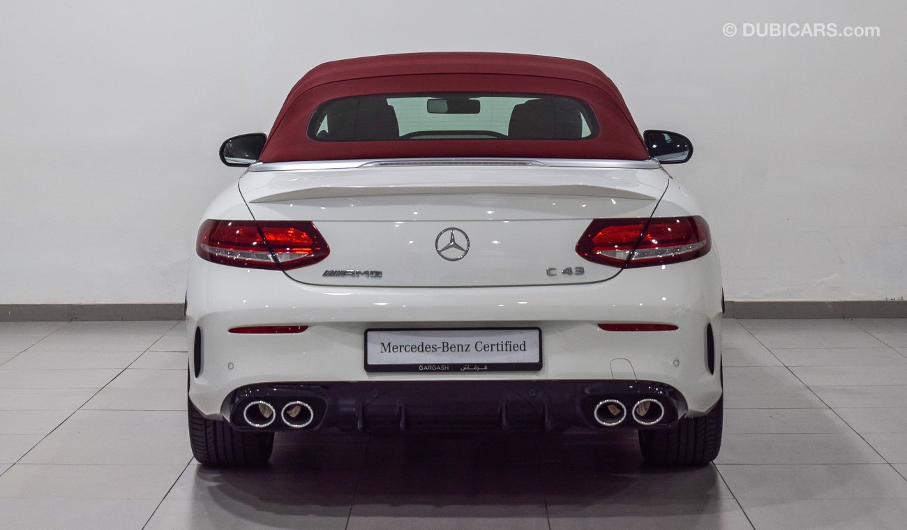 Mercedes-Benz C 43 AMG CABRIOLET BITURBO 4MATIC VSB 28619 OCTOBER PROMOTION!!!