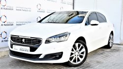 Peugeot 508 1.6L GT LINE 2016 MODEL GCC SPECS