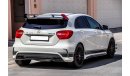 مرسيدس بنز A 45 AMG 2015 GCC under Warranty with Zero Down-Payment.