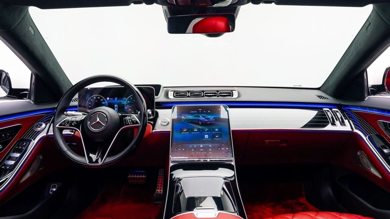 Mercedes-Benz S 580 4MATIC - 2022 - GCC Specs - Under Warranty and Service Contract