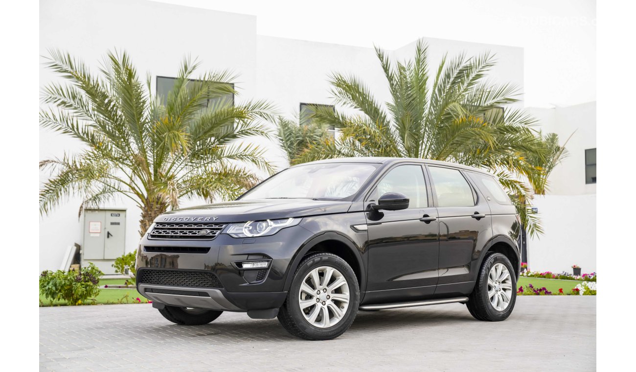 Land Rover Discovery Sport - Service Contract Till 2021 - AED 1,743 Per Month - 0% DP